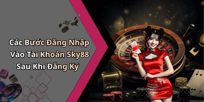 Các Bước Đăng Nhập Vào Tài Khoản Sky88 Sau Khi Đăng Ký